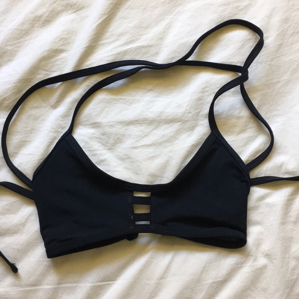 JOLYN black Tomcat bikini top
